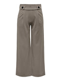 JDY Geggo Wide Leg Elasticated Waist Trousers 32" leg-DRIFTWOOD