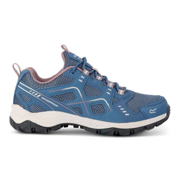 Regatta Ladies Waterproof Breathable Vendeavour Walking Shoe-BLUE