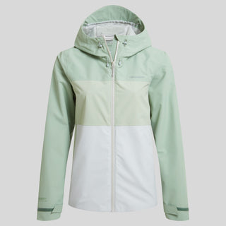 Craghoppers Ladies Kora Waterproof Breathable Wind Resistant Jacket-GREEN