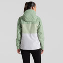 Craghoppers Ladies Kora Waterproof Breathable Wind Resistant Jacket-GREEN