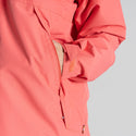 Craghoppers Ladies Ossus Waterproof Breathable Wind Resistant Jacket-CORAL