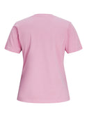 JJXX Ladies Ava 100% Cotton Regular Fit T-Shirt-MAUVE