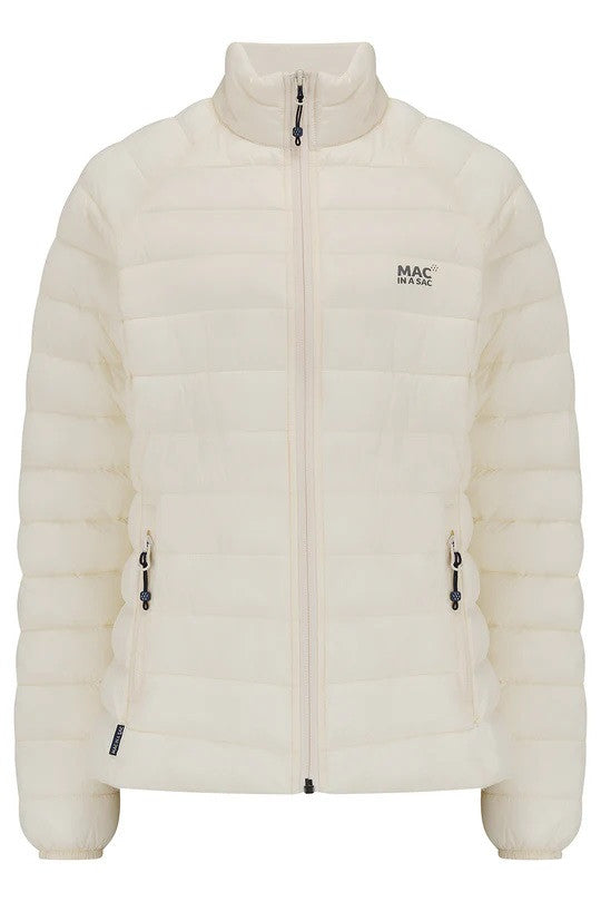 Mac In A Sac Ladies Synergy Insulated Packable Jacket-IVORY