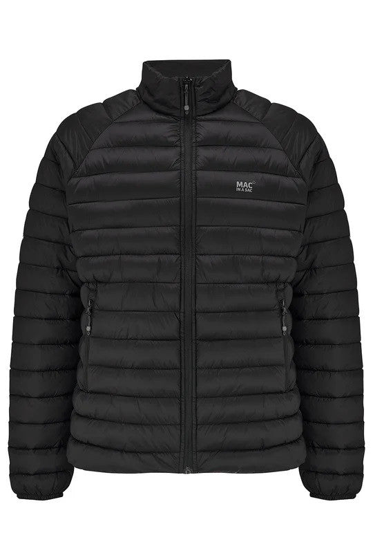 Mac In A Sac Mens Synergy Insulated Packable Jacket-BLACK