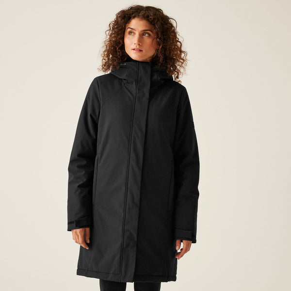 Regatta Ladies Dallymoore Waterproof Breathable Insulated Jacket BLACK