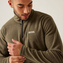 Regatta Mens Thompson Lightweight Half Zip Fleece-ANIMAL