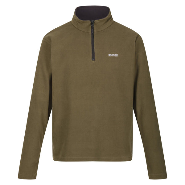 Regatta Mens Thompson Lightweight Half Zip Fleece-ANIMAL