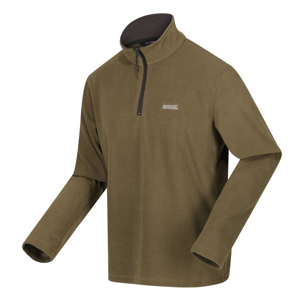 Regatta Mens Thompson Lightweight Half Zip Fleece-ANIMAL