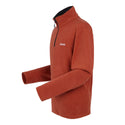 Regatta Mens Thompson Lightweight Half Zip Fleece-OCHRE