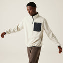 Regatta Mens Frankie Half Zip Fleece-MOONBEAM