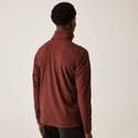 Regatta Mens Montes Half Zip Fleece-OCHRE