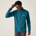 Regatta Mens Hadfield Full Zip Fleece-MOROCCANBLUE