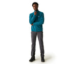 Regatta Mens Hadfield Full Zip Fleece-MOROCCANBLUE