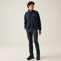 Regatta Mens Hadfield Full Zip Fleece-NAVY