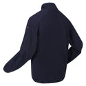 Regatta Mens Hadfield Full Zip Fleece-NAVY