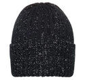 Tuff Stuff Mens Reflective Yarn Logo Knit Chunky Work Beanie