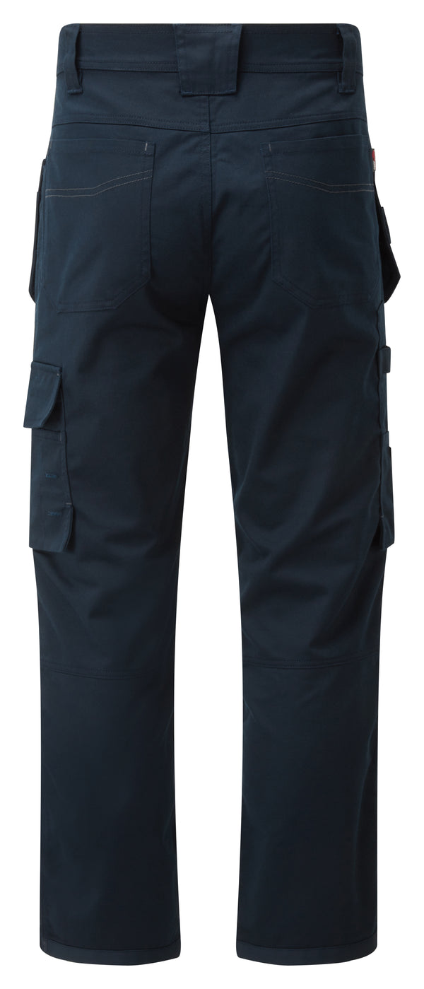 Tuff Stuff Mens Proflex Slim Leg Slim Fit Full Stretch Holster Work Trousers - NAVY