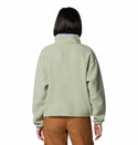 Columbia Ladies Helvetia II Cropped Half Snap Regular Fit Fleece-SAFARI