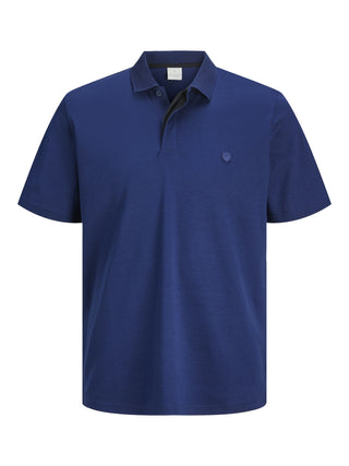 Jack & Jones Crodney Short Sleeved Polo-DEEP BLUE