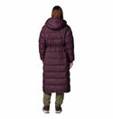 Columbia Ladies Pike Lake II Long relaxed Fit Insulated Hooded Jacket -MOONBEAM