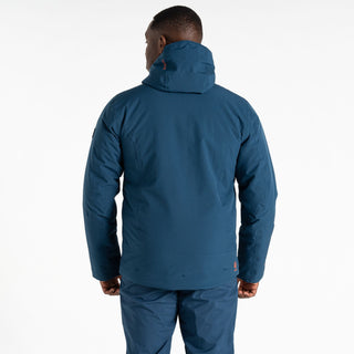 Dare2b Mens Eagle II Waterproof Breathable Stretch Ski Jacket-DARK DENIM - Borderland Muff