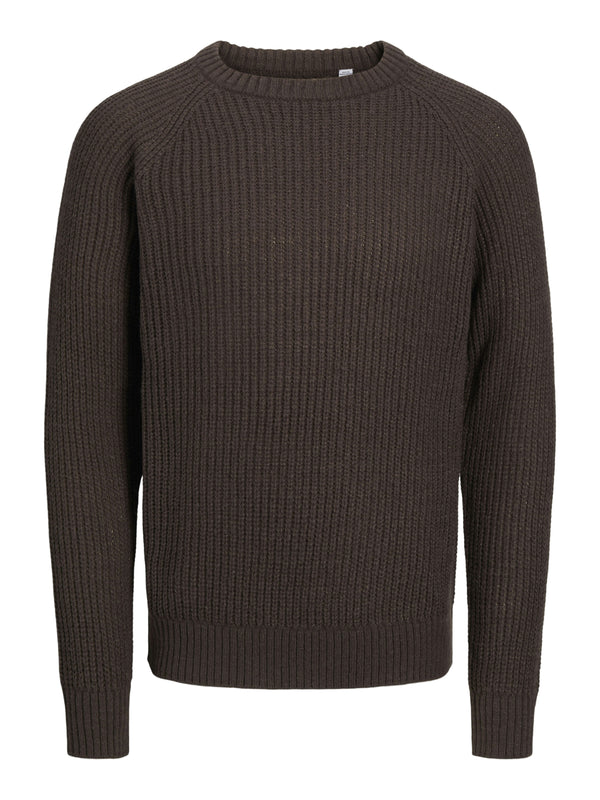 Jack & Jones Knit Crew Neck-MULCH