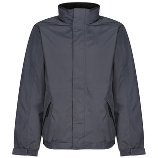 Regatta Mens Dover Waterproof Fleece Lined Insulated Jacket -SEAL GREY