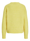 JJXX Ladies Milly Structured Regular Fit Crew Neck Knit-GOLD