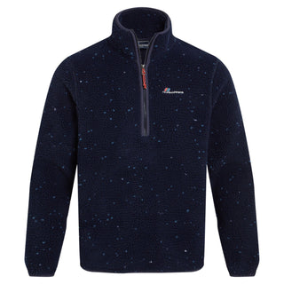 Craghoppers Mens Tatton Insulating Overhead Half Zip Fleece-BLUE NAVY