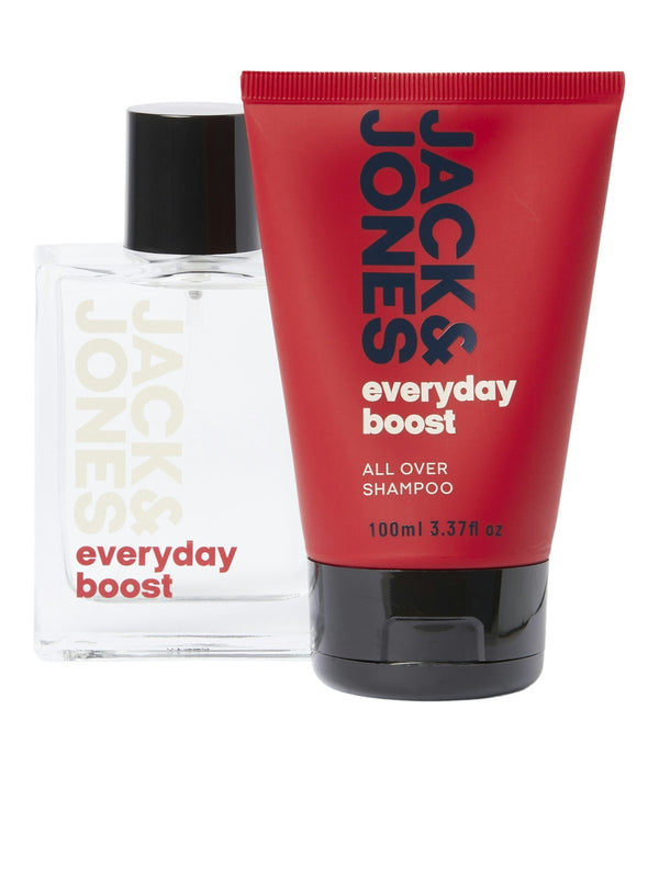 Jack & Jones Mens Everyday Boost EDT 100ml Fragrance Gift Set-ANY