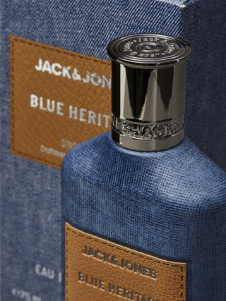 Jack & Jones Mens Blue Heritage EDT 75ml Fragrance-ANY