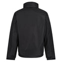 Regatta Mens Eco Dover Waterproof Windproof Fleece Lined Work Jacket -BLACK