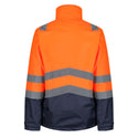 Regatta Mens Pro Hi Vis 3 In 1 Waterproof Breathable Windproof Work Jacket-HIVIZ ORANVY