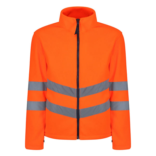 Regatta Mens Pro Hi Vis 3 In 1 Waterproof Breathable Windproof Work Jacket-HIVIZ ORANVY