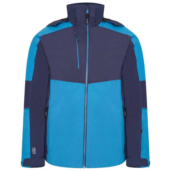 Dare2b Mens Waterproof Breathable Windproof Stretch Emulate Ski Jacket-METHYL BLUE