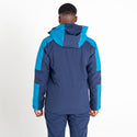 Dare2b Mens Waterproof Breathable Windproof Stretch Emulate Ski Jacket-METHYL BLUE