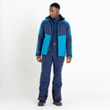 Dare2b Mens Waterproof Breathable Windproof Stretch Emulate Ski Jacket-METHYL BLUE