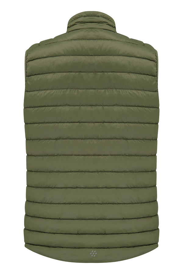 Mac In A Sac Mens Lightweight Thermolite Body Warmer Gilet-KHAKI