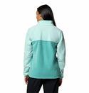 Columbia Ladies Benton Springs 1/2 Snap II Pull Over Fleece-TEAL