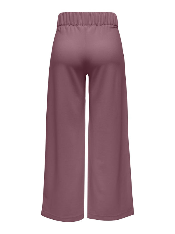 JDY Geggo Wide Fit Elasticated Trousers 32" Leg-ROSE