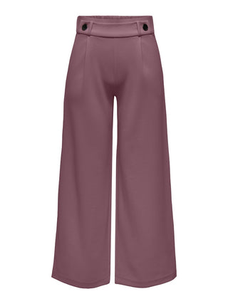 JDY Geggo Wide Fit Elasticated Trousers 30" Leg-ROSE