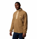 Columbia Men's Helvetia II Regular Fit Half Snap Fleece-SAND