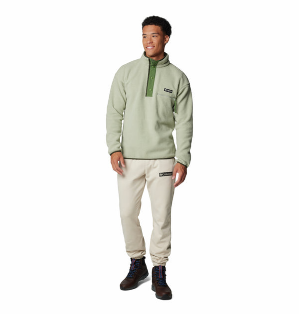 Columbia Men's Helvetia II Regular Fit Half Snap Fleece-SAFARI