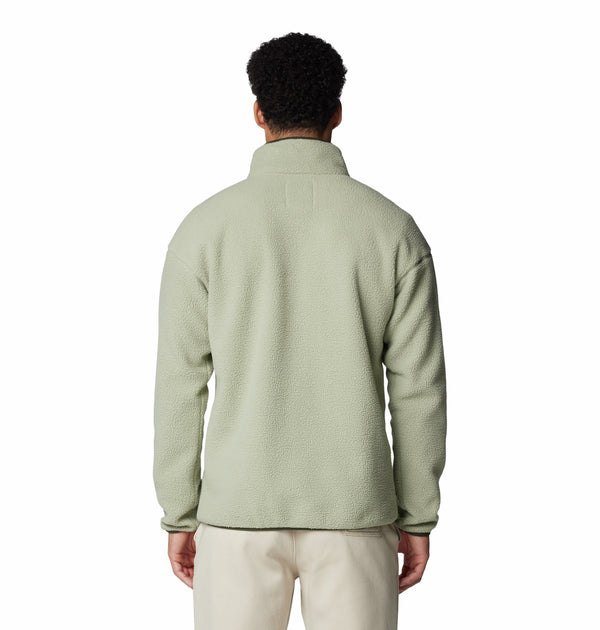 Columbia Men's Helvetia II Regular Fit Half Snap Fleece-SAFARI