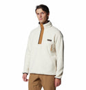 Columbia Men's Helvetia II Regular Fit Half Snap Fleece-CHALK