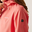 Regatta Ladies Waterproof Breathable Bayletta Walking Hiking Jacket -POWDER PINK