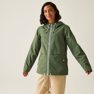 Regatta Ladies Waterproof Breathable Bayletta Walking Hiking Jacket -CLOVER