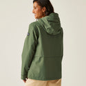 Regatta Ladies Waterproof Breathable Bayletta Walking Hiking Jacket -CLOVER