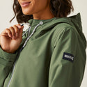 Regatta Ladies Waterproof Breathable Bayletta Walking Hiking Jacket -CLOVER