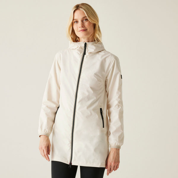 Regatta Ladies Waterproof Breathable Lioka Jacket-VANILLA